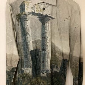 Dolce Gabbana Roman Print Shirt